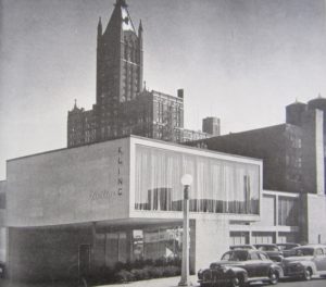 Kling's River North studio in 1949 (Architectural Forum)